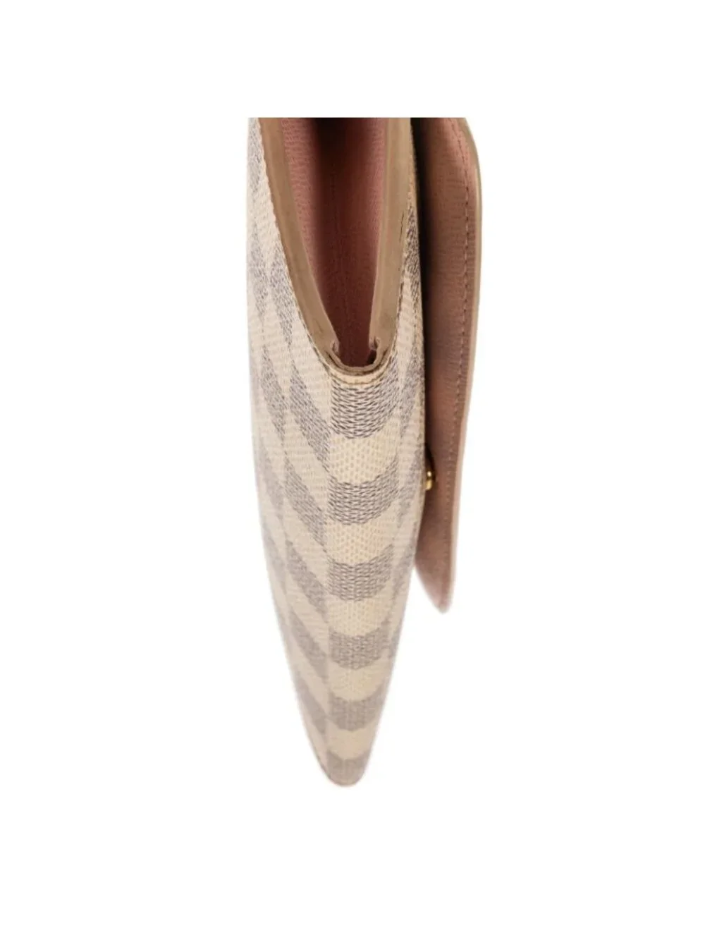Louis Vuitton Emily Ivory Pink Damier Azur Wallet